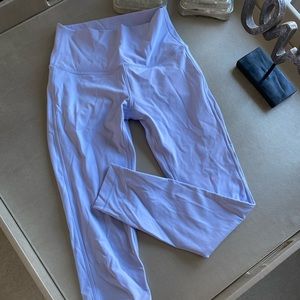 Lululemon Align High-Rise Pant 25" - Powder Blue, Size 4